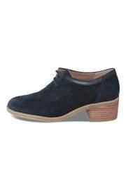  Navy Mid Heel