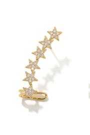  Studded Star Ear Cuffs