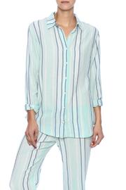  Washed Ash Stripe Top