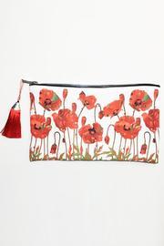  Floral Zip Clutch