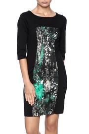  Splattered Panel Dress