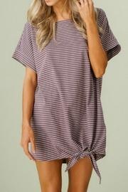  Stripe Tie Tunic