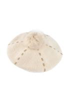  Beret With Pom Pom