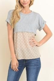  Polka-dot Short Sleeve