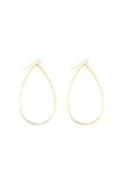  Teardrop Cutout Earrings