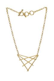 Charles Albert Geometric Chopstick Necklace