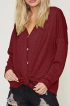  Solid Tie Top