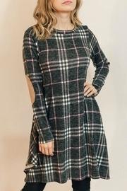  Pretty-in-pink Plaid Dress