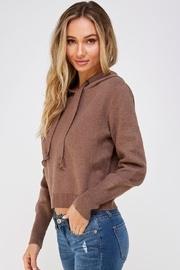  Brown Drawstring Hoodie