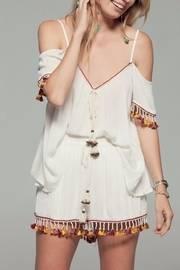  Tassel Trim Shorts