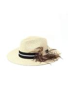  Feathers Panama Hat