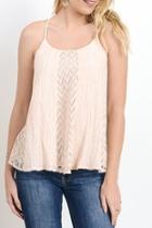 Peach Strap Tank