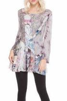  Pastel Floral Tunic