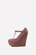  Taupe Wedges