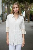  Embroidered Cotton Tunic