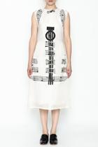  Mini Musical A-line Dress