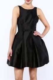  Satin Fit And Flare Dress