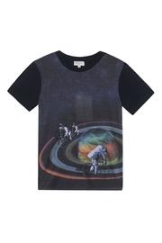  Galaxy Printed Top