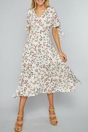  Knotted Sleeve Dress
