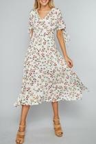  Knotted Sleeve Dress