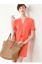  Solid Orange Tunic