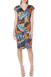  Cotton V Neck Dress