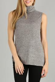  Soft Gray Turtleneck