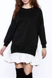 Layered Sweatshirt Dress