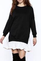  Layered Sweatshirt Dress