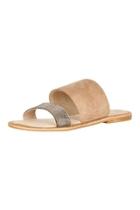  Cream Slide Sandal