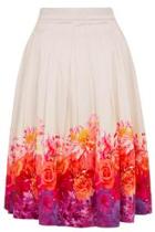  Ombre Floral Skirt