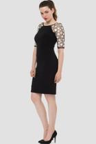  Floral Sleeve Dress