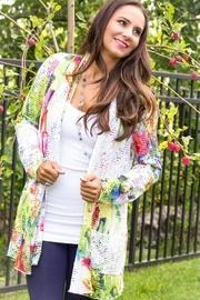  Watercolor Rayon Cardigan