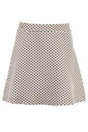 Short Diamond Print Skirt
