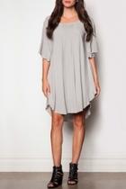  Flowy Grey Dress