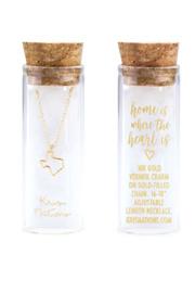  Texas Outline Necklace