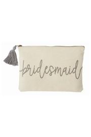  Bridesmaid Canvas Clutch