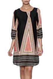  Triangle Printed Dress