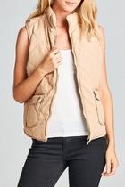  Camel Puff Vest