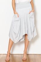  Linen/cotton 2-pocket Skirt