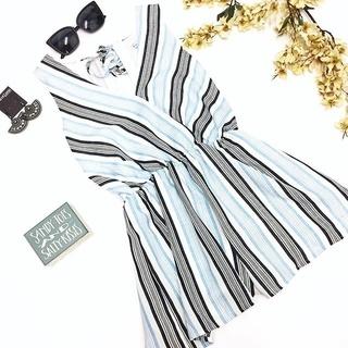 Angela Striped Romper
