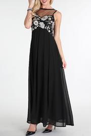  Floral Sequins Dress