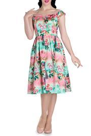  Vintage Style Peacock Dress