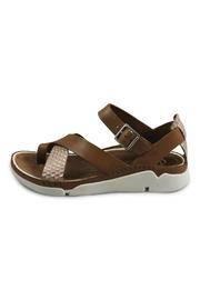  Tan Flat Sandal