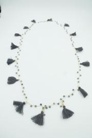  Crochet Tassel Necklace