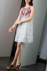  Beaded Embroidered Dress