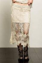  Open Crochet Skirt