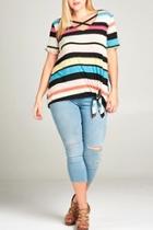  Plus Knot Top