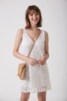  White Emanual Dress
