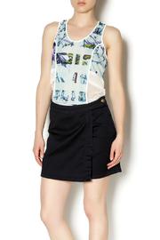  Sheer Floral Tank